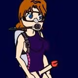 Scuba Dickgirl's Cumming poster